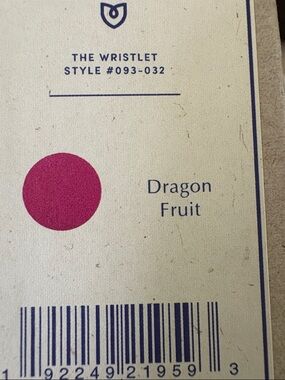 Rothy's Vivid Magenta Wristlet with Red Strap